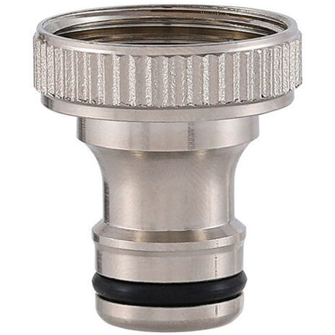 Adaptateur de raccordement de tuyau d'arrosage de qualité supérieure (3/4 pouce), en laiton de haute qualité, étanche, pour robinet de jardin, tuyau d'arrosage et machine à laver.