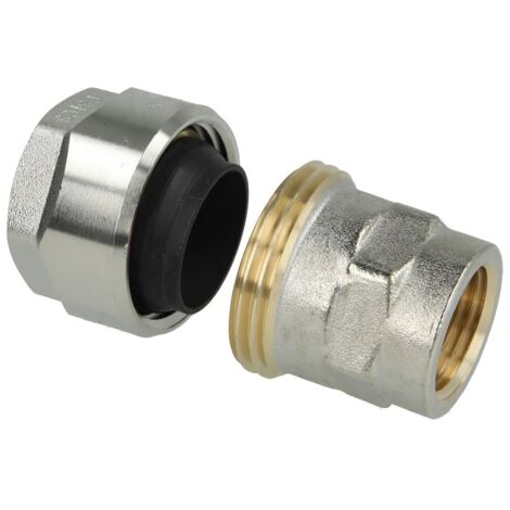 Adaptateur de raccordement PLUS pour tuyau noir 1/2’’ FF sur tuyau 1/2’’