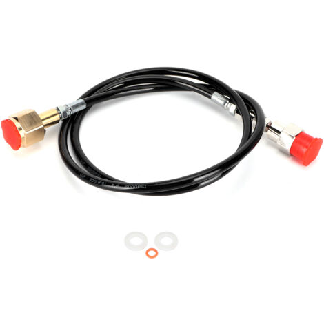 Adaptateur de Recharge CO2 CGA320 avec Tuyau pour Machine à Soda, Kit Accessoires 50 Pouces