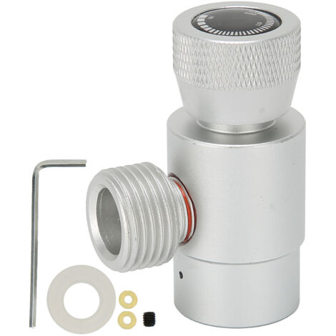 Adaptateur de Recharge CO2 CGA320/TR21-4 pour Valve Soda, Accessoires ASA en Argent