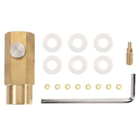 Adaptateur de Recharge CO2 pour SodaStream, Kit de Remplissage pour Bouteille CGA320