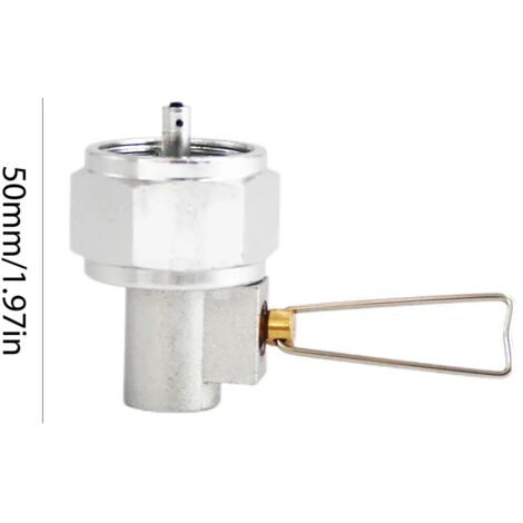 Adaptateur de recharge de gaz pour pique-nique et camping en plein air, convertisseur de gaz butane pour réchauds portables