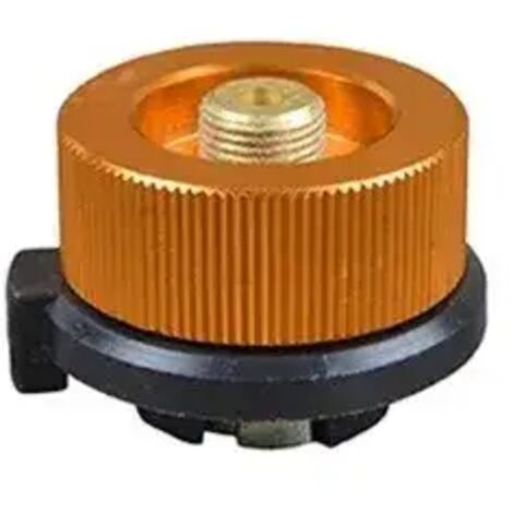 Adaptateur de recharge de propane pour réchaud de camping extérieur, brûleur, coupleur pour bouteille plate de GPL, adaptateur de conteneur, tube métallique durable, réchauds de cuisine portables