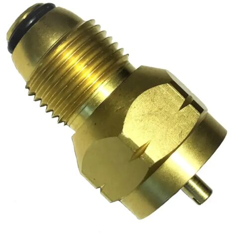 Adaptateur de recharge de propane universel pour réchaud à gaz de camping en laiton Coleman, compatible avec les bouteilles de propane Naturehike, les réchauds de camping portables et les réchauds de 