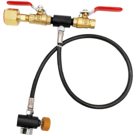 Adaptateur de recharge pour cartouche de CO2 61 cm 24 pouces