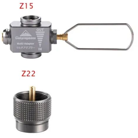 Adaptateur de recharge pour réchaud à gaz butane de camping, valve de protection, convertisseur, accessoires, équipements et outils pour réchauds de cuisine portables