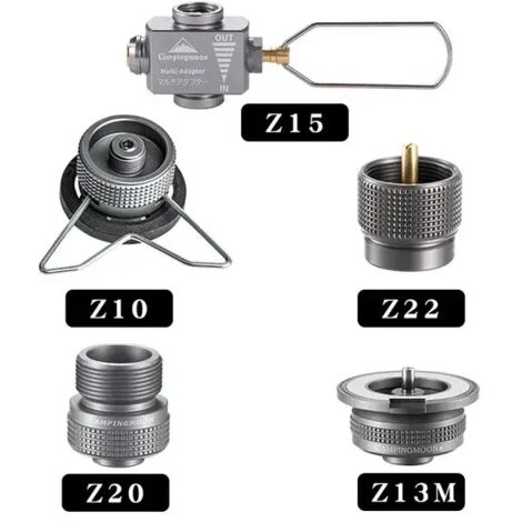 Adaptateur de recharge pour réchaud à gaz butane de camping, valve de protection, convertisseur, accessoires, équipements et outils pour réchauds de cuisine portables