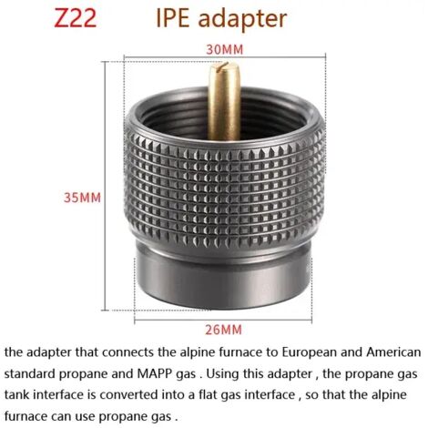 Adaptateur de recharge pour réchaud à gaz butane de camping, valve de protection, convertisseur, accessoires, équipements et outils pour réchauds de cuisine portables