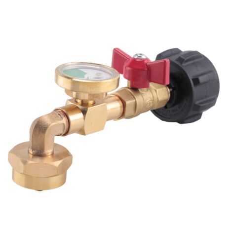 Conversion Régulateur US Adaptateur Propane US Vers Bouteille Allemande - Pour Barbecues Américains Adaptateur Bouteille Gaz Allemande