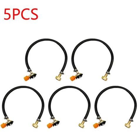 Adaptateur de remplissage de gaz (1 à 5 pièces) pour réchaud de camping à propane : adaptateur pour bouteille de propane, convertisseur, coupleur de remplissage, accessoires pour réchauds de cuisine p