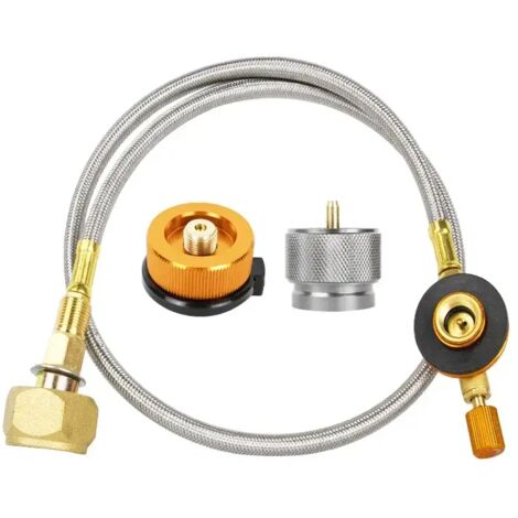 Adaptateur de remplissage de gaz pour réchaud de camping, adaptateur de remplissage de bouteille de gaz pour extérieur, connecteur pour réservoir de gaz, accessoires pour réchaud de camping, réchauds 