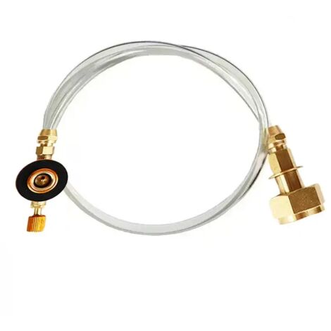 Adaptateur de remplissage de gaz pour réchaud de camping, adaptateur de remplissage de bouteille de propane, accessoires de connexion pour réservoir de gaz et réchaud portable