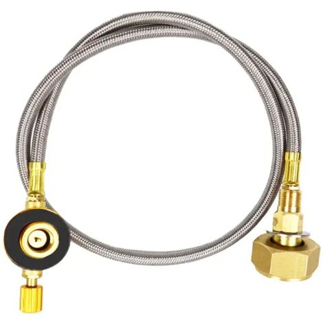 Adaptateur de remplissage de gaz pour réchaud de camping, adaptateur de remplissage de bouteille de propane, accessoires de connexion pour réservoir de gaz et réchaud portable