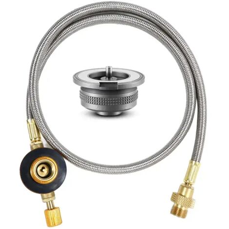 Adaptateur de remplissage de propane pour réchaud à gaz extérieur, tuyau de raccordement pour bouteille de gaz, adaptateur pour brûleur de camping, connecteur de tuyau pour bouteille de GPL, réchauds 
