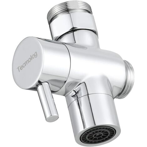 Adaptateur de robinet 3 voies en laiton pour robinet, pièce de rechange avec adaptateur M22 x M24, chrome SBA021C
