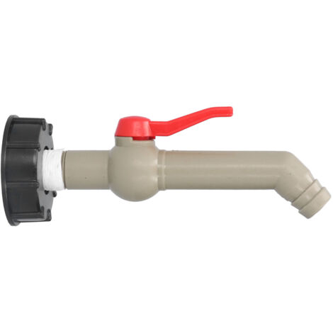 Adaptateur de Robinet IBC 45° 25mm pour Raccord de Tuyau d'Arrosage Jardin