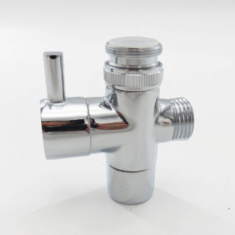 Adaptateur de robinetterie double fonction pour lavabo, répartiteur 1 vers 2, adaptateur d'interface pour conduite d'eau domestique