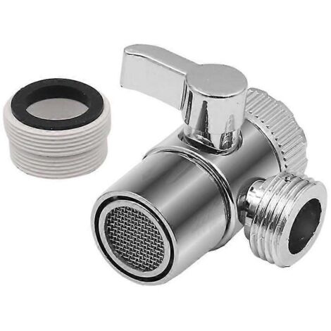 Adaptateur de robinetterie, séparateur d'évier de cuisine, vanne inverseuse de douche/bidet