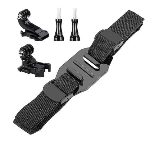 Adaptateur de sangle de casque de vélo réglable pour Hero 9/8/7/6/5/4 - Pièces détachées