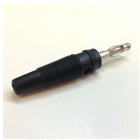 Adaptateur de Securitè 4 mm Noir