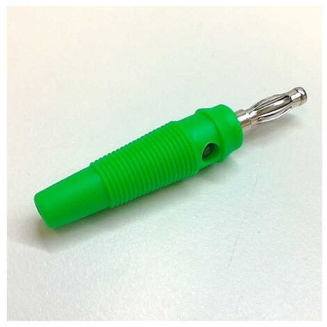 Adaptateur de securitè 4mm Vert