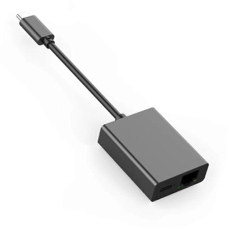 Adaptateur de station d'accueil USB pour Google TV 4K : adaptateur Ethernet USB-C vers Ethernet