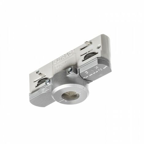 Adaptateur de suspension EUTRAC pour rail triphasé Gris argent 230V