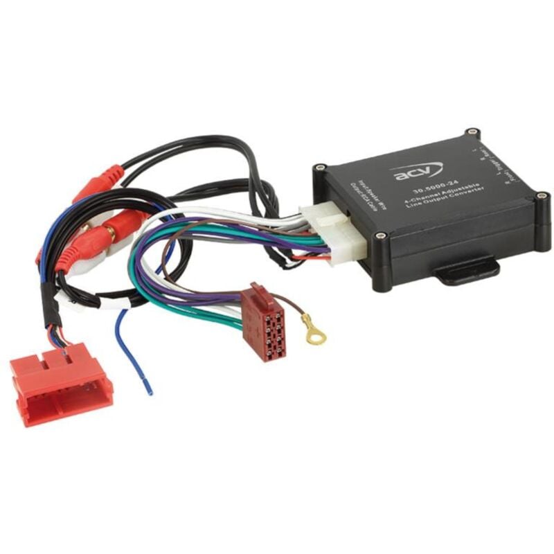 Adaptateur de systeme actif complet SAA4 compatible avec Audi 4 canaux telecommande