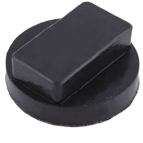 Adaptateur de tampon de levage d'outil de tampons de cric en caoutchouc de voiture noir pour BMW