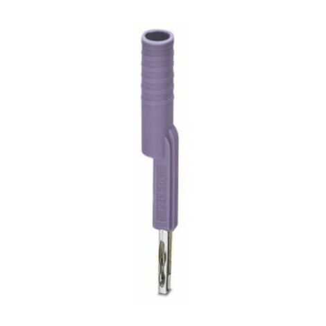 Adaptateur de test Phoenix Contact, série PAI-4-FIX-5/6 pour Contact de test de sécurité 4 MM, bloc de jonction ( Prix pour Paquet de 10 )
