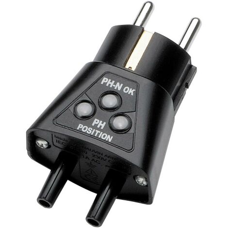 Adaptateur testeur de prises 2P+T Chauvin Arnoux CA 751