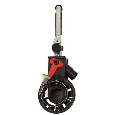 Adaptateur de tête de ponçage pour mini ponceuse à bande électrique et meuleuse d'angle - Mini ponceuse à bande, ponceuse à bande électrique, adaptateur de bande abrasive (M14)