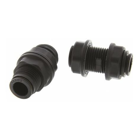 Adaptateur de traversée de cloison Legris LF3000 vers Enfichable 10 mm Enfichable 10 mm ( Prix pour Paquet de 2 )
