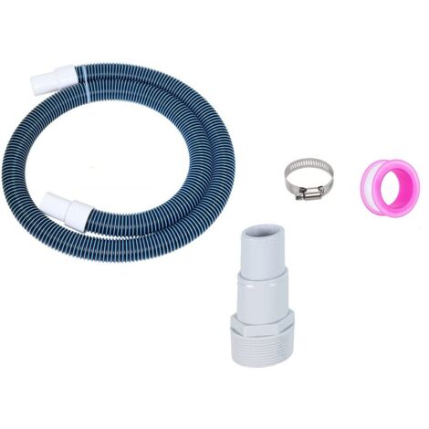 Adaptateur de Tuyau Combiné 1,25"/1,5" Universel – Pour Pompe, Filtre et Séparateur de Piscine Hors Sol