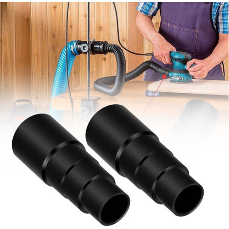 Adaptateur de tuyau d'aspirateur universel 2 pièces pour convertisseur de tuyau d'aspirateur accessoire connecteur de tuyau conversion de vide