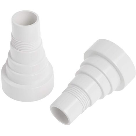 Adaptateur de tuyau de filtre multifonction 4550 avec rondelle, compatible avec les accessoires de piscine Intex et Bestway.