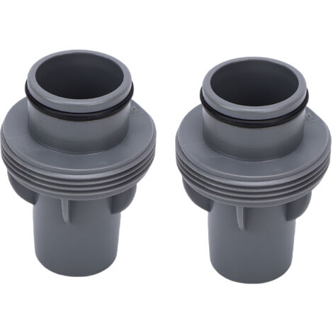 Adaptateur de tuyau de piscine adapté à P6916, 2 pièces, bonne étanchéité, pompe à filtre en plastique de 1.5 pouces E
