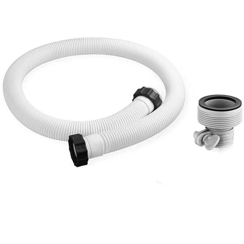 Cyslmuk - Adaptateur de tuyau de piscine Intex, tuyau de remplacement, tuyau de filtre, pompe, accessoires (1 pièce)