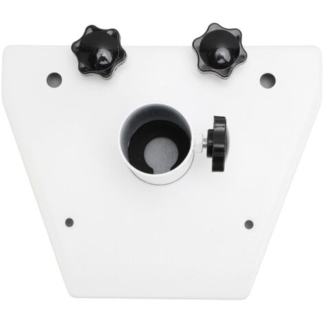 Adaptateur de tuyau de support de toit en acier allié, montage sur poteau Internet par Satellite, pour Starlink Gen 3 V3, plat Standard blanc.