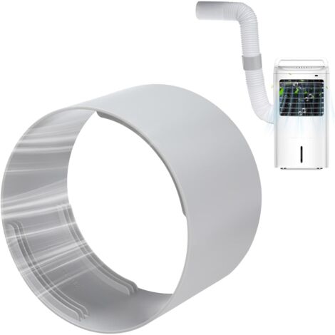 Adaptateur de Tuyau D'échappement Climatiseur, Tuyau de Climatisation Portable Ø150mm, Rallonge Adaptateur Fenetre Clim Mobile, Connecteur de Tuyaux ABS Adaptateur Fenêtre de Climatiseurs