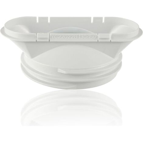 Adaptateur de Tuyau D'Échappement de Climatiseur Connecteur,Raccord de d'échappement universel mobile AC - pour d'évacuation CA, Compatible avec Tuyaux de 5,9 pouces/5 pouces
