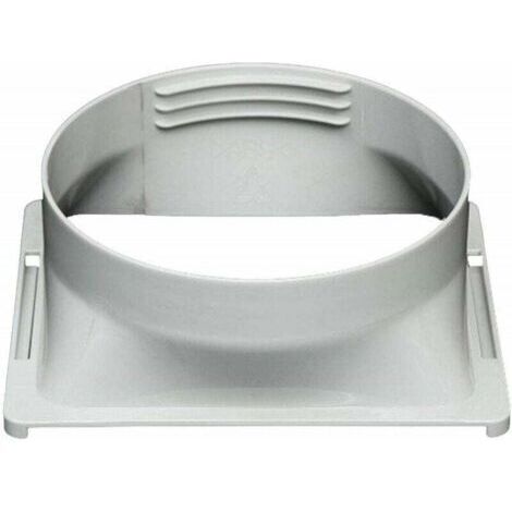 Adaptateur de tuyau d'échappement pour climatiseur mobile – Compatible 15 cm – Fabriqué en ABS – Dimensions 18 x 15 x 6.3 cm