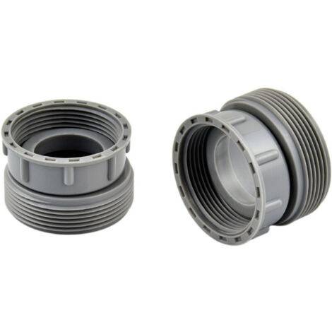Adaptateur de tuyau d'évacuation d'évier 40/50 : diamètre variable pour broyeurs de déchets alimentaires, lot de 3