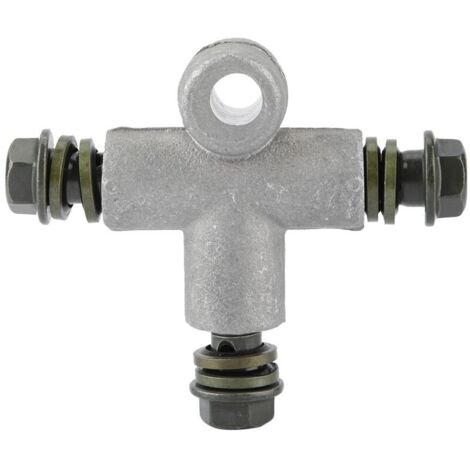 Adaptateur de Tuyau D'huile de Frein Hydraulique 3 Voies pour Moto ATV Raccord de Tuyau en T 10 Mm Bouchons de Vidange D'huile Moteur Automobile Tuyau pour Moto ATV pour Dirt Bike.