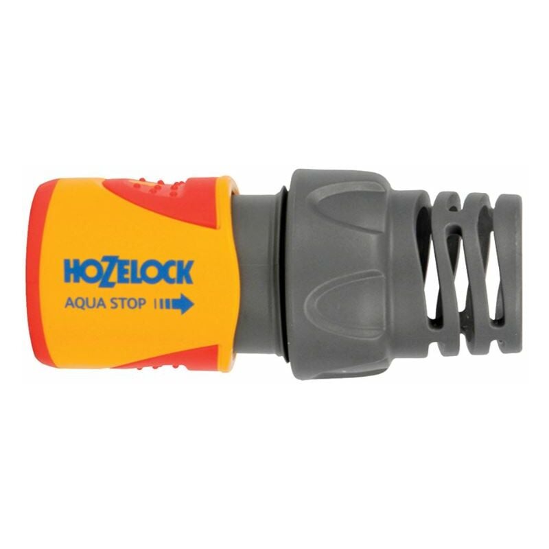 Raccord AquaStop Plus pour tuyaux de 15 à 19mm sous blister Hozelock 2065P0000 - Noir