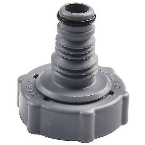 Adaptateur de tuyau P6H1419 - Adaptateur de raccordement pour piscine, gris 32 mm