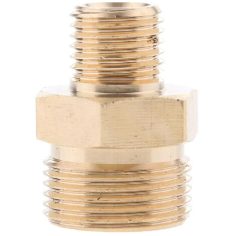 Adaptateur de tuyau plat M 22 mm vers 14 mm