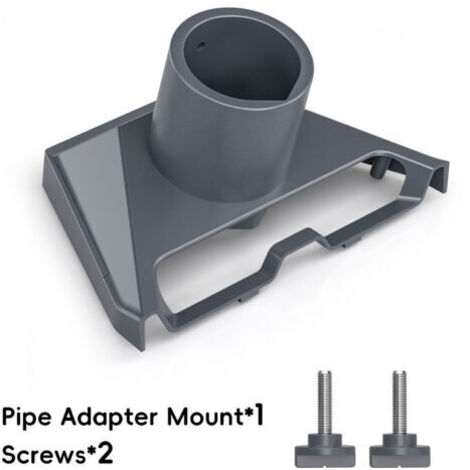Adaptateur de tuyau pour antennes  Antenne Starlink (V4), support de montage avec base en alliage et installation sécurisée, support satellite en alliage d'aluminium