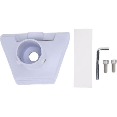 Adaptateur de tuyau pour Gen 3 ASA, étanche, plaque de montage sur poteau Internet par Satellite V3, plat Standard blanc.