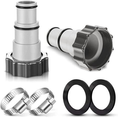 Adaptateur de Tuyau pour Piscine A - Marque - Modèle - Blanc - Accessoire Piscine